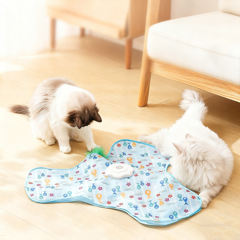 🐈 skrivalnice 2 v 1 za mačke-SI