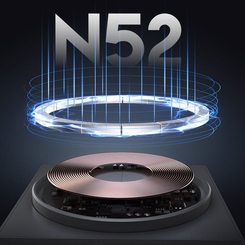 3 viename sulankstoma magnetinė belaidė įkrovimo stotelė-LT