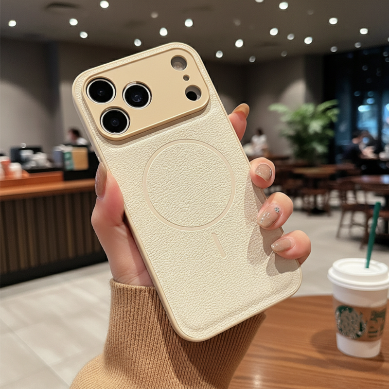 🔥🧲 Magnetni ovitek za telefon brez prstnih odtisov za serijo 12-17 📱✨-SI