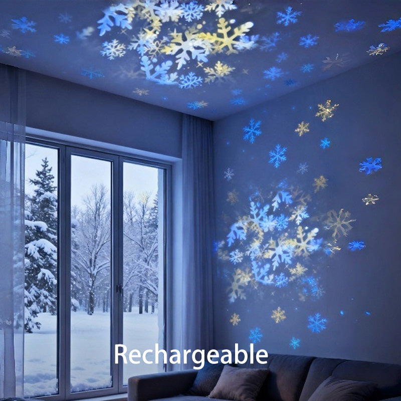✨Dinamična vrtljiva LED projekcijska svetilka-SI