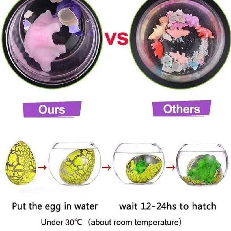 ✨ Izvaljena in rastoča dinozavrova jajca - čarobna velikonočna zabava za otroke 🐣🦖💫-SI
