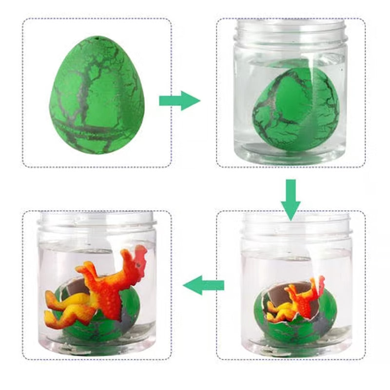 ✨ Izvaljena in rastoča dinozavrova jajca - čarobna velikonočna zabava za otroke 🐣🦖💫-SI