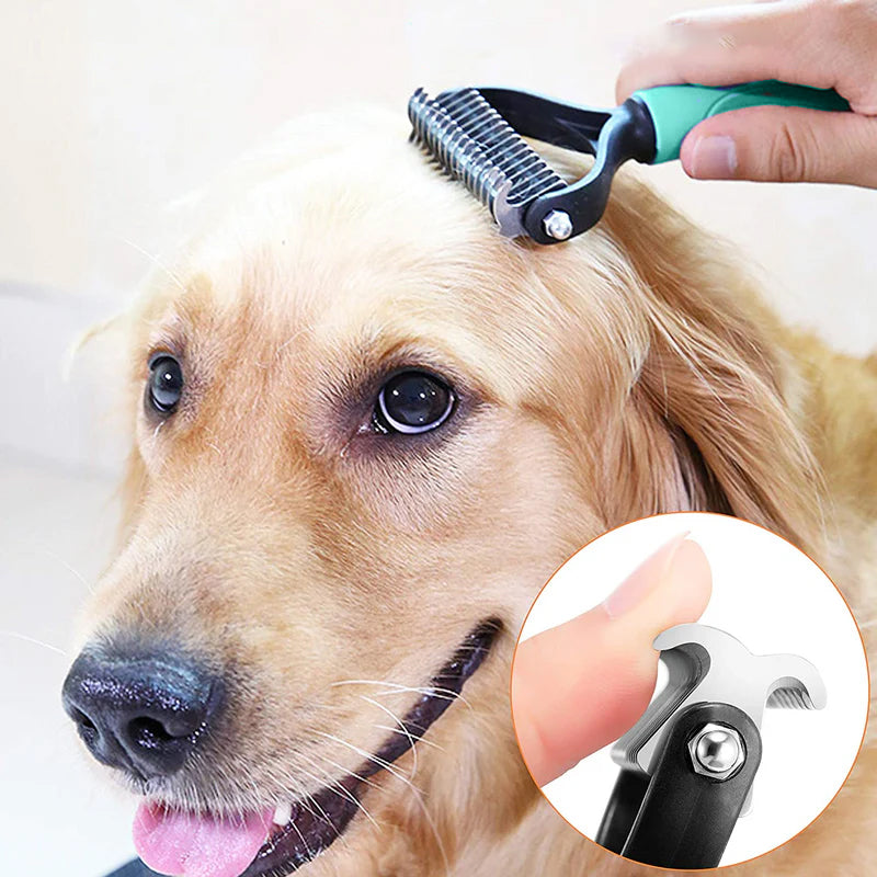😺🐶1+1 gratis🧹 Dvostranski glavnik za mačke in pse🐾-SI