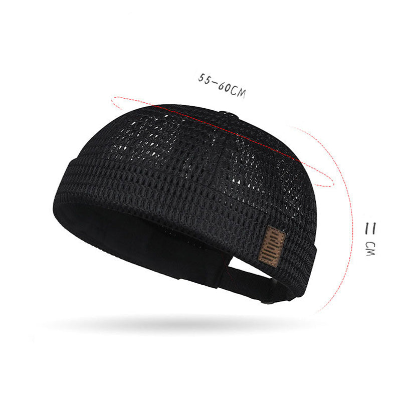 🧢🢊Lengva kepuraitė iš kvėpuojančio tinklelio be skydelio-LT