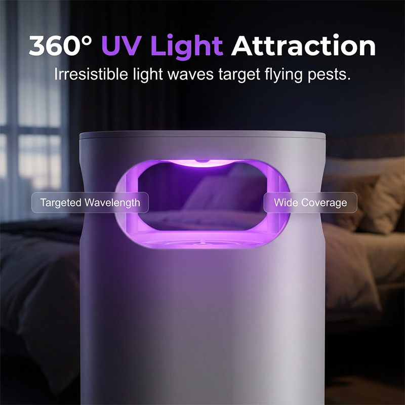 💡 USB LED lempa nuo uodų: apsauga be chemikalų – Yra sandėlyje! 🦟-LT