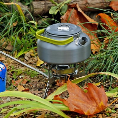 🌬️Kamp plinski štedilnik – veter odporen plamen, hitro vrenje in kompaktna zasnova za uporabo na prostem 🏕️🔥-SI