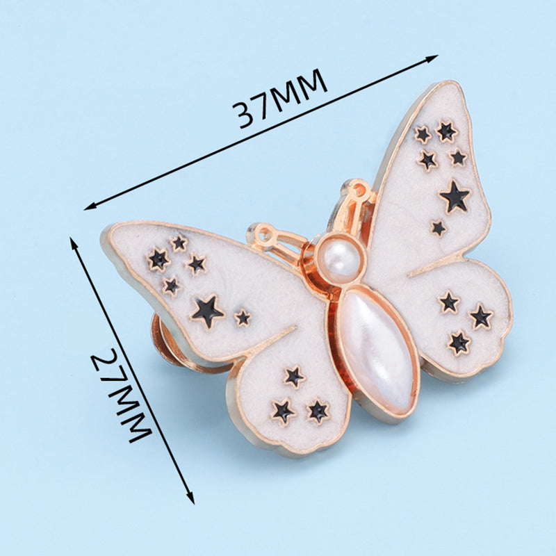 🌸🦋 Snemljiva zaponka za pas v obliki metulja - nastavljiva brez orodja, idealna za kavbojke, krila in obleke✨👗-SI
