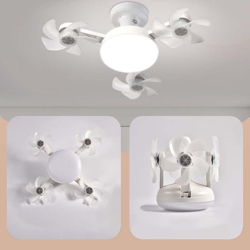 💡 Uživajte v hladnem udobju in mehki svetlobi - Sodoben LED stropni ventilator z daljinskim upravljalnikom - Plačilo po povzetju 🌀-SI
