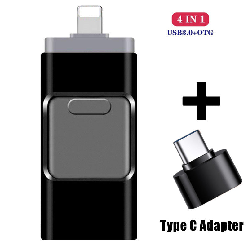 „Keturi viename“ sparti USB atmintinė skirta „iPhone“, „iPad“, „Android“, asmeniniam kompiuteriui ir kt. 16-128 metų 