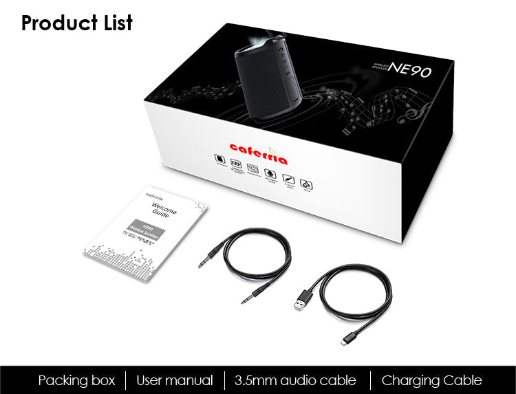 Nešiojamas Bluetooth garsiakalbis NE90