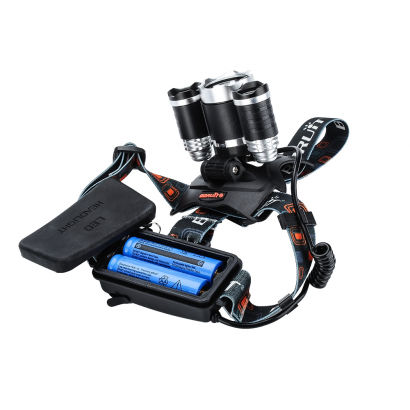 Priekinis žibintas - 3X CREE T6